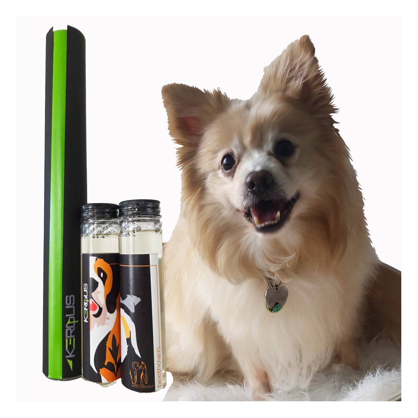 Kerqus Beethoven essential oil — grapefruit, rosemary & cinnamon — 2 × 100 ml (200 ml total) — dog lifestyle